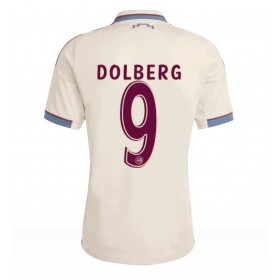 Pánské fotbalový oblečení Ajax Kasper Dolberg #9 Tretí košile 2025-26 Krátkým Rukávem